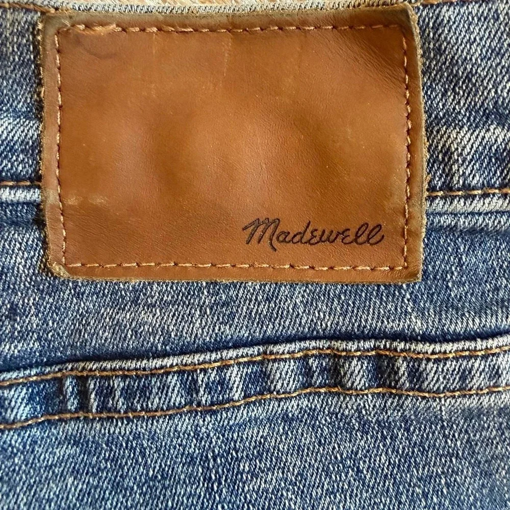 Madewell Men's Slim Jeans W36 L30 Medium Wash Straight Slim Fit Denim Pants